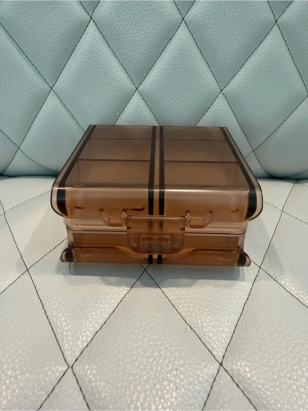 Brown 8-Compartment Plastic Storage Organizer - Brand